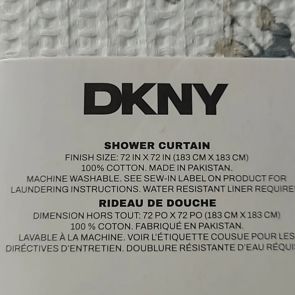 DKNY Shower Curtain